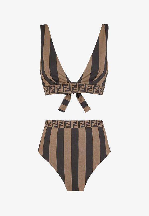 FF Jacquard Stripe Pequin Bikini