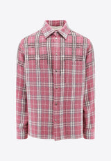 Plaid Check Long-Sleeved Shirt