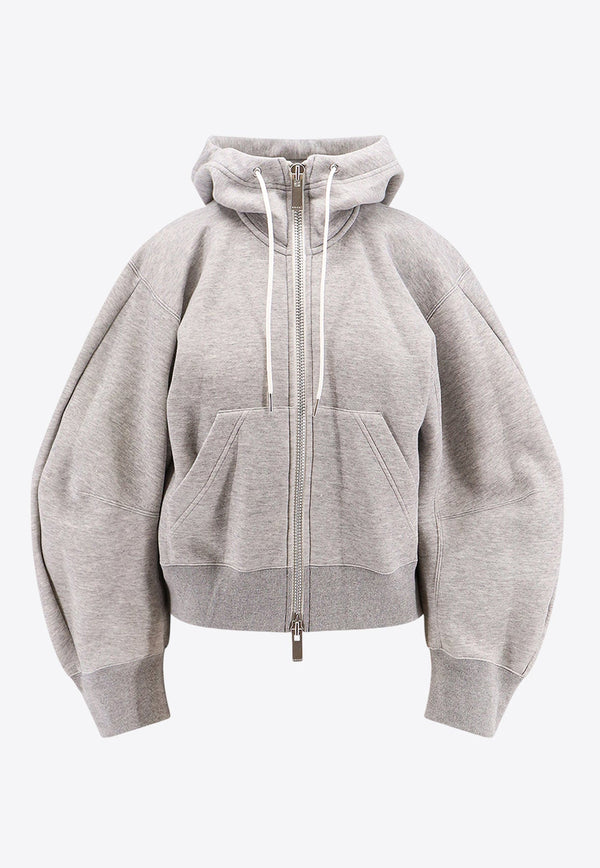 Zip-Up Hooded Sweatshirt