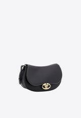 Small Ohval Nappa Leather Shoulder Bag