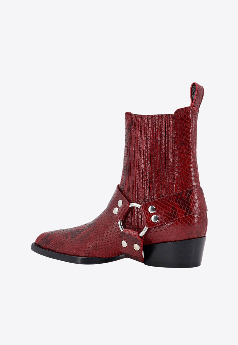 Helena Leather Ankle Boots