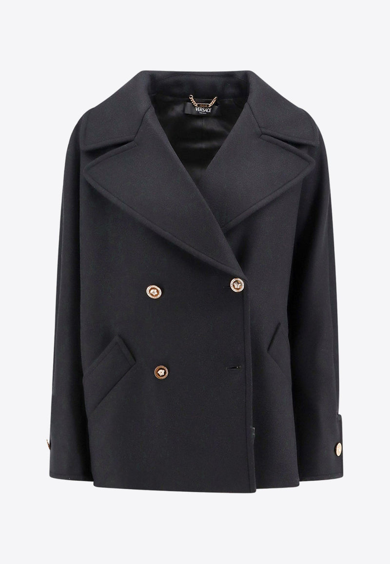 Double-Breasted Wool Coat