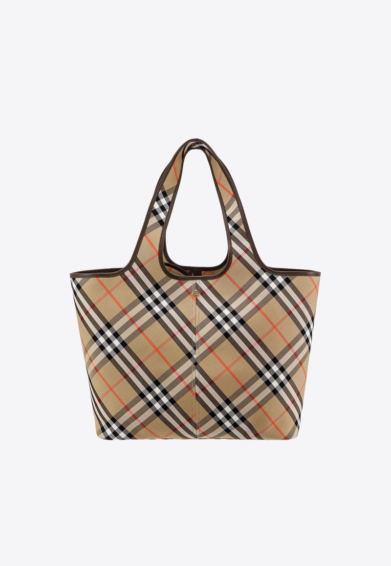 Medium Check Tote Bag