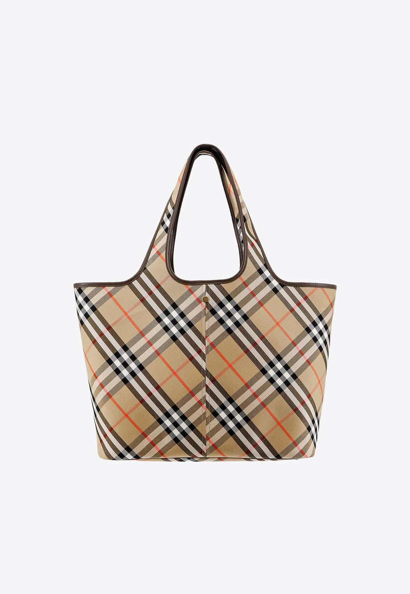 Medium Check Tote Bag