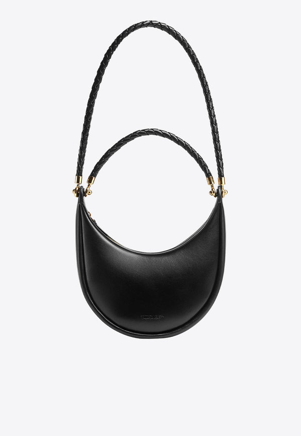 Hula Hoop Leather Shoulder Bag