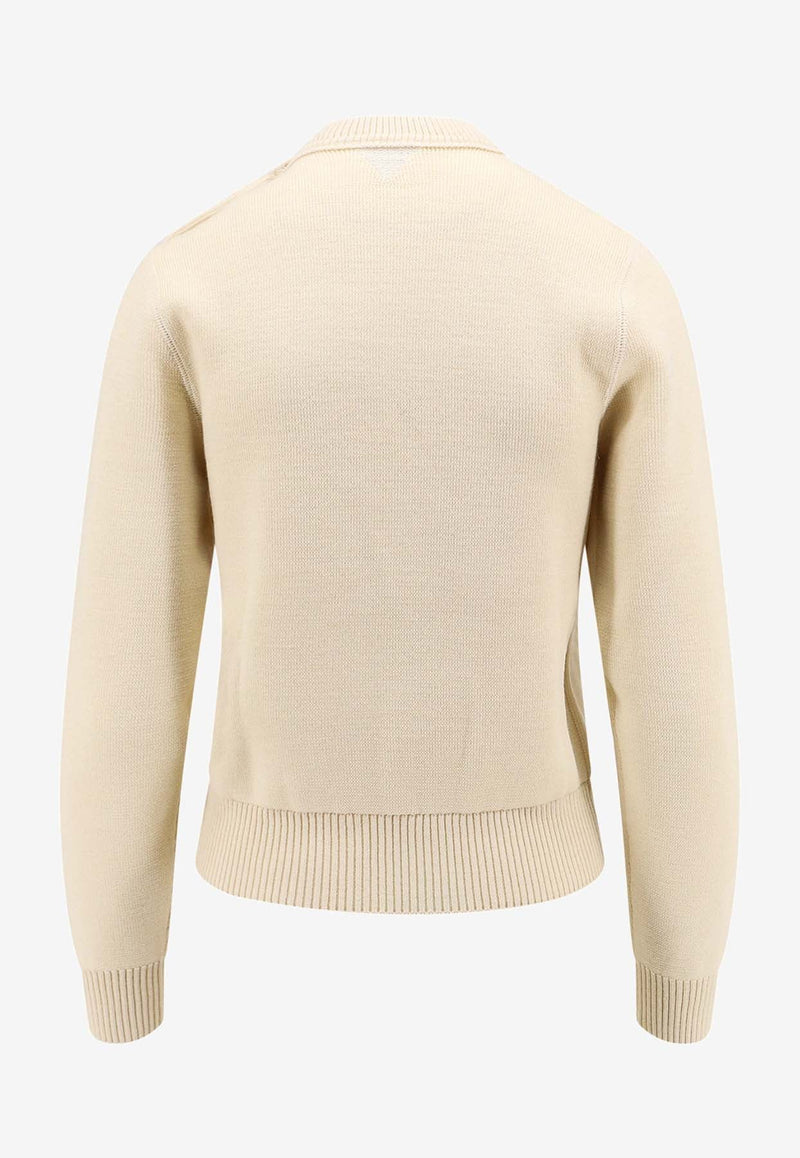 Knot Detail Ribbed Sweater