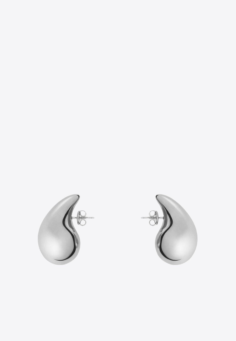 Small Drop-Shaped Stud Earrings