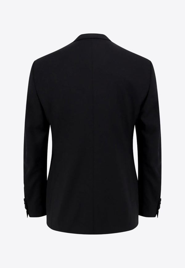Single-Breasted Wool Tuxedo Suit