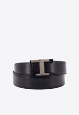 T Timeless Reversible Leather Belt