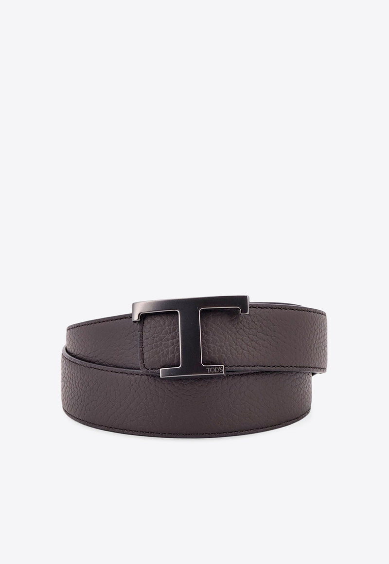 T Timeless Leather Belt