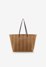 Large Roll Jacquard Tote Bag