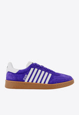 Boxer Leather and Suede Sneakers