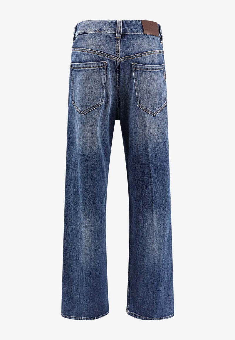 Basic Wide-Leg Jeans