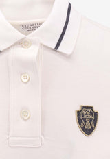 Logo Patch Polo T-shirt