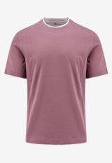 Short-Sleeved Layered T-shirt