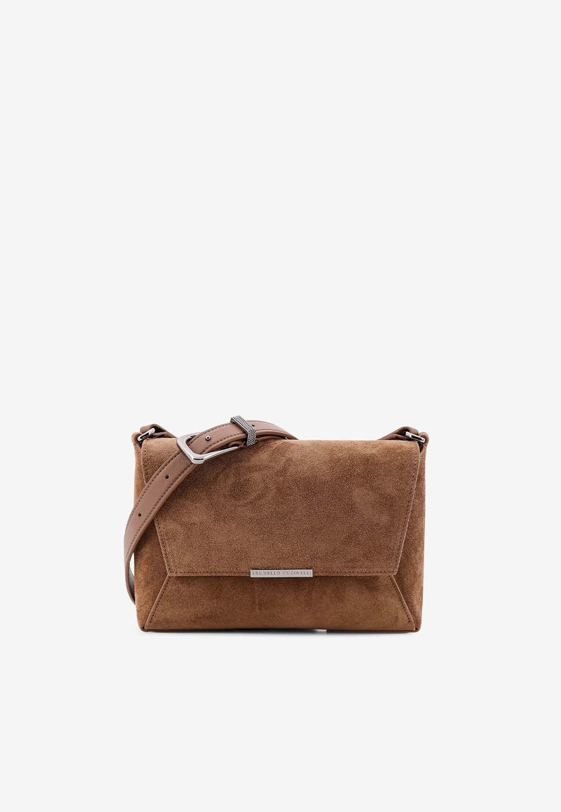 BC Duo Suede Crossbody Bag