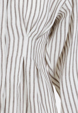 Eritrea Linen Striped Shirt