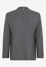 Single-Breasted Wool Blazer