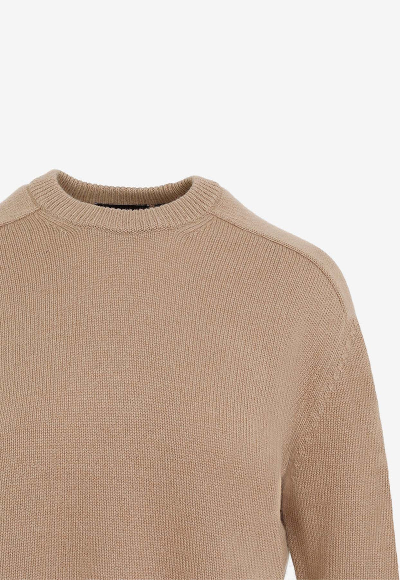 Cropped Cashmere Sweater