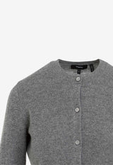 Cashmere Crewneck Cardigan