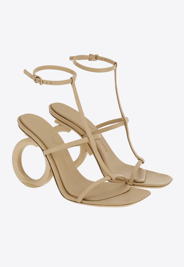 Elina 105 Sandals in Nappa Leather