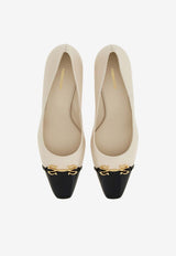 Bria 60 Cap-Toe Pumps in Calf Leather