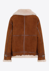 Shearling Leather Coat