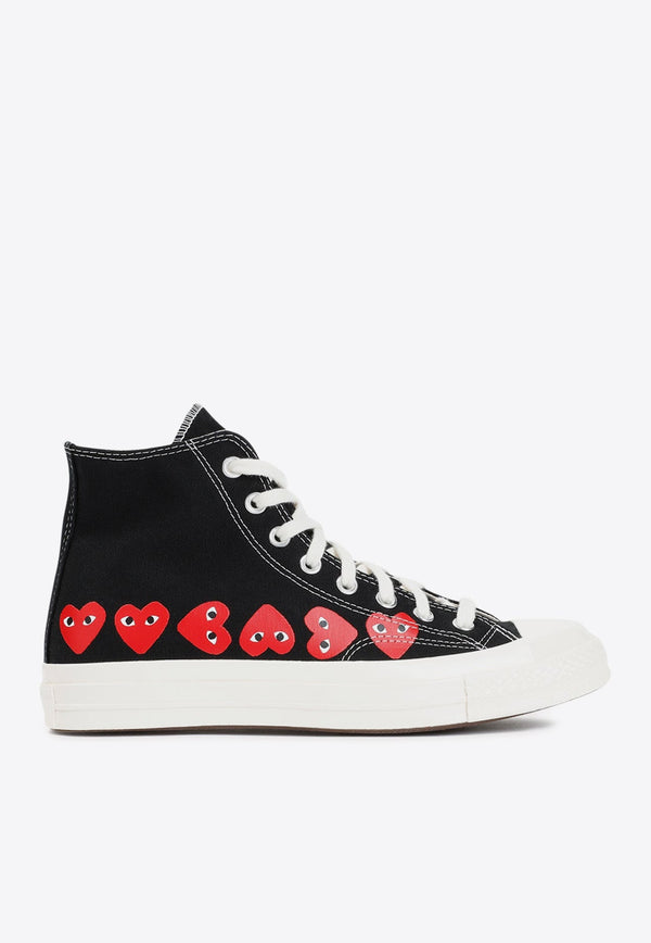 High-Top Canvas Sneakers