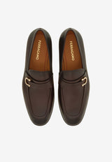 Florio Gancini Leather Loafers