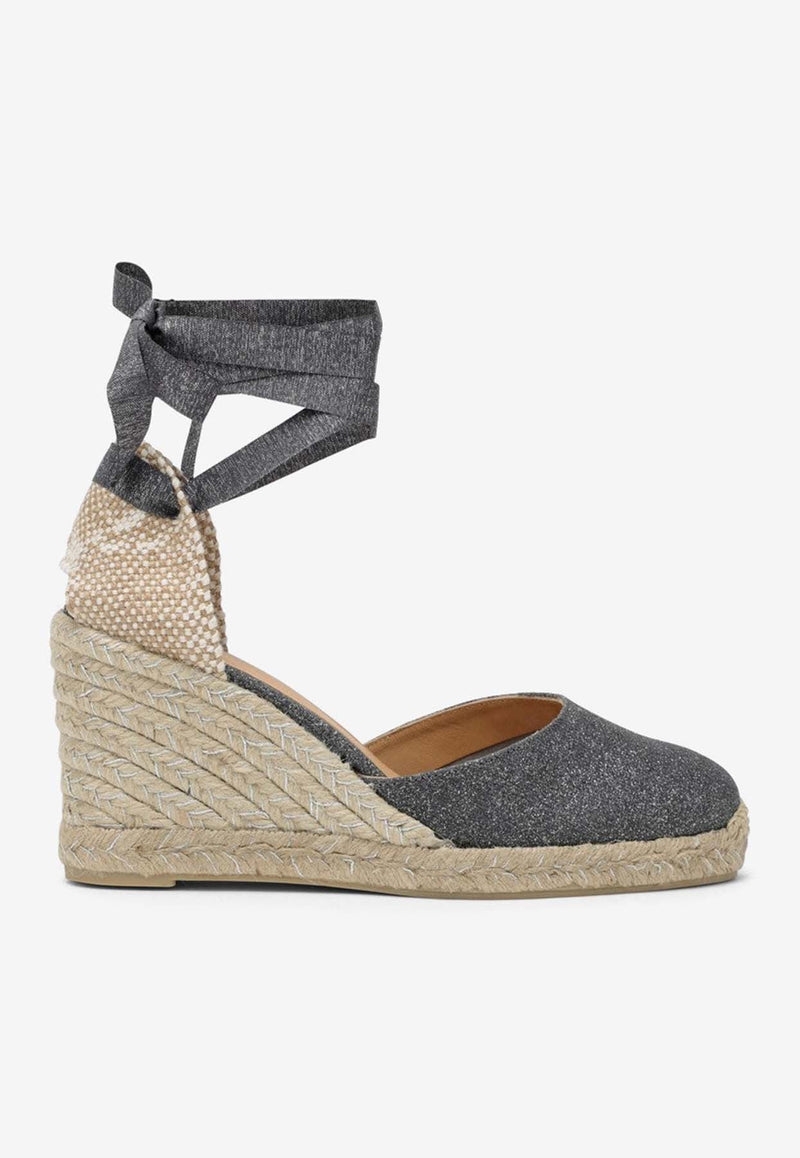 Carina 70 Glittered Espadrilles