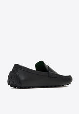 Grazioso Logo Leather Loafers