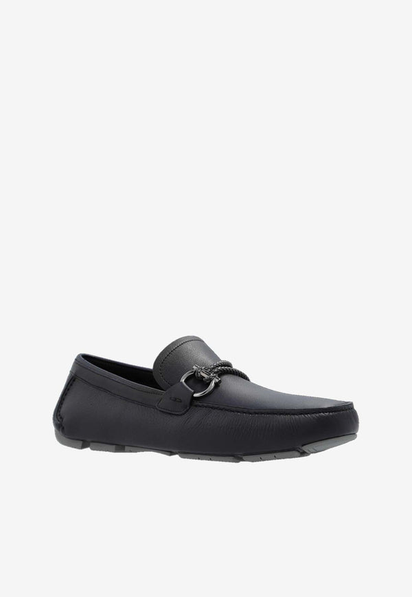 Front 4 Leather Loafers