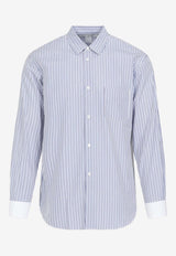 Long-Sleeved Striped Shirt