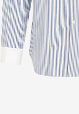 Long-Sleeved Striped Shirt