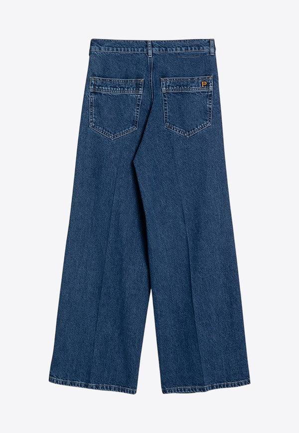 Basic Wide-Leg Jeans