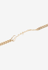 La Gourmette Logo Chain Bracelet