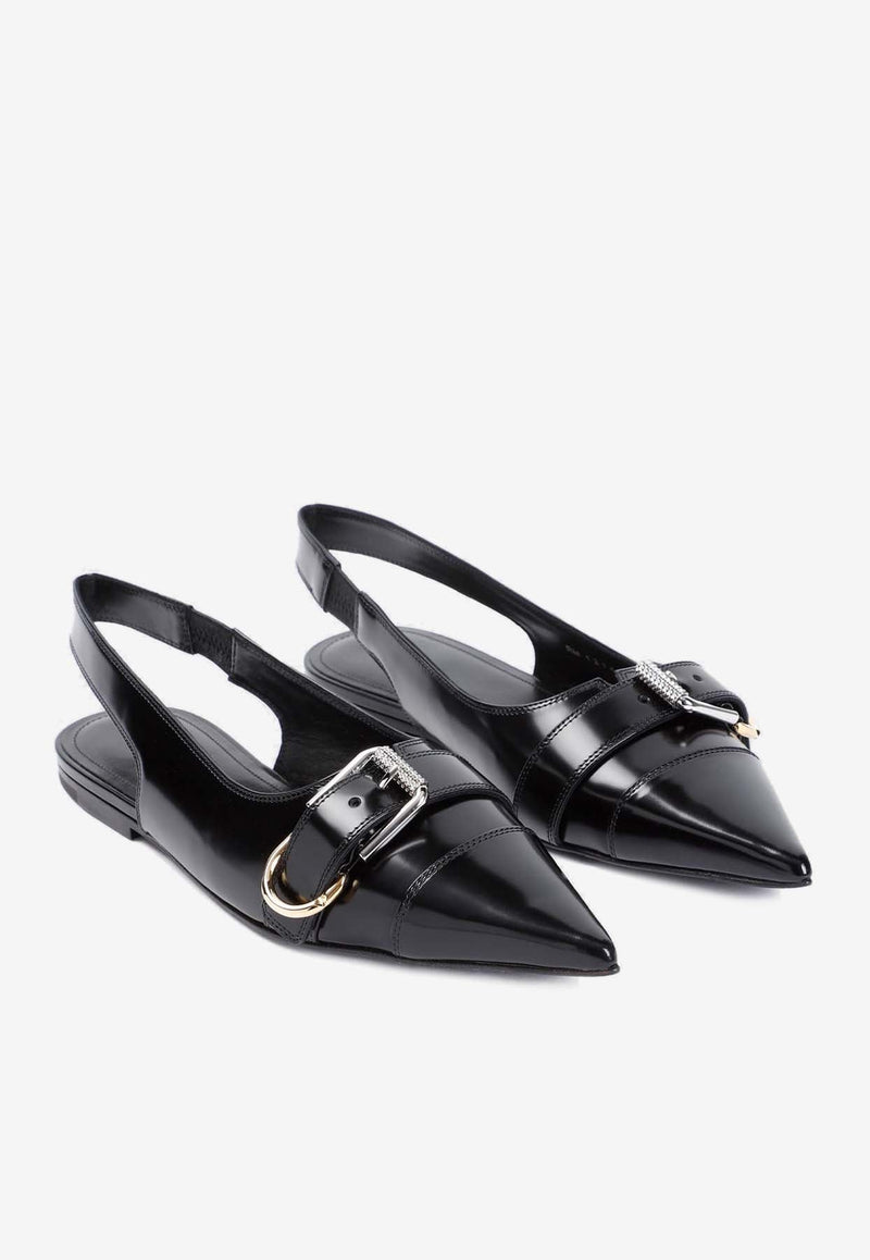Voyou Pointed-Toe Flats