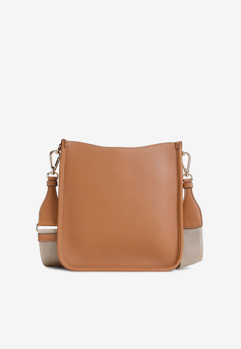 Logo Leather Shoulder Bag