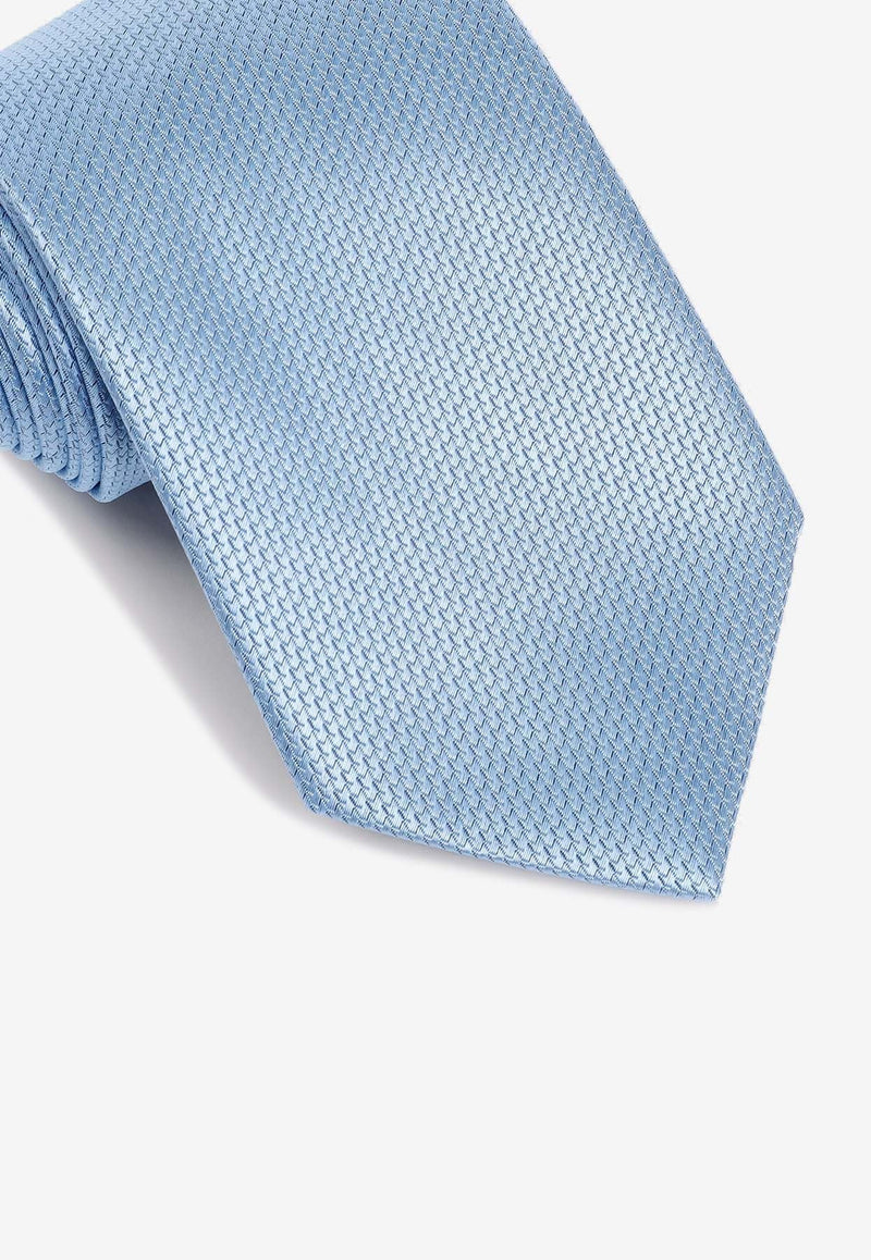 Geometric Silk Tie