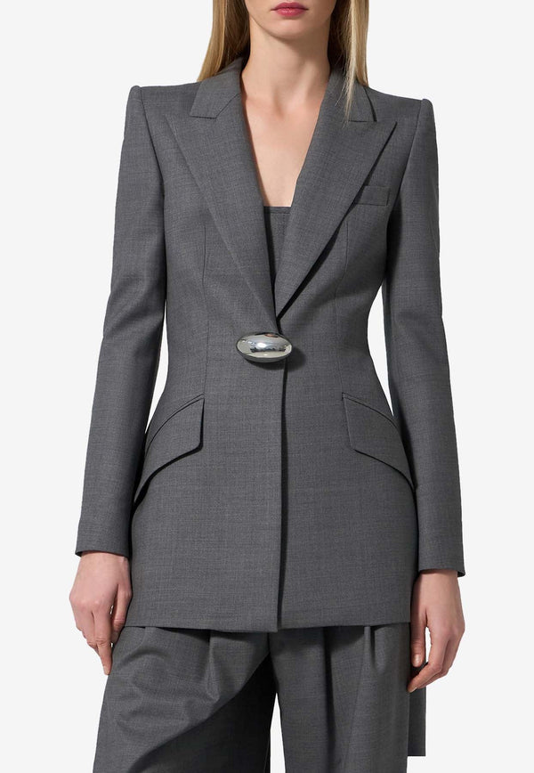 Tailored Blazer in Virgin Wool