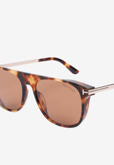 Havana Print Sunglasses