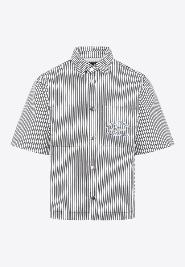 Striped Short-Sleeved Shirt