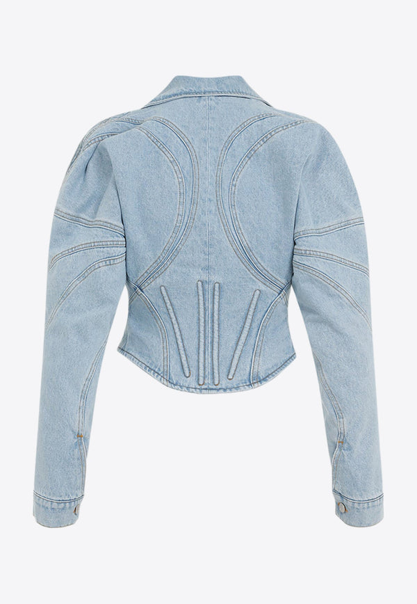 Corset Denim Jacket