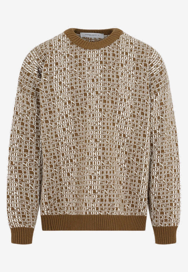 All-Over Logo Knitted Sweater