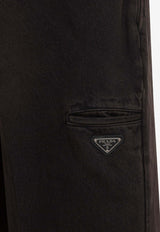 Logo Straight Pants