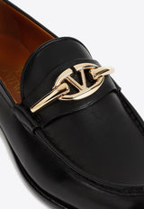 VLogo Gate Loafers in Leather