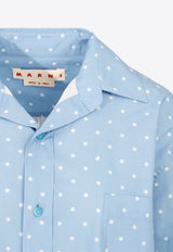 Polka-Dot Long-Sleeved Shirt