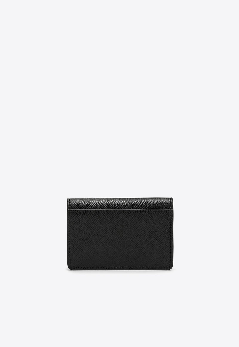 Gancini Hammered Leather Wallet