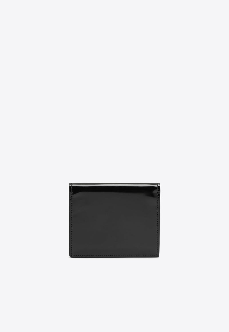 Gancini Clasp Smooth Leather Wallet