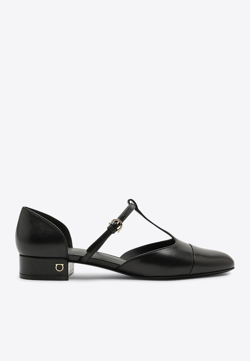 Linette T-strap Ballet Flats